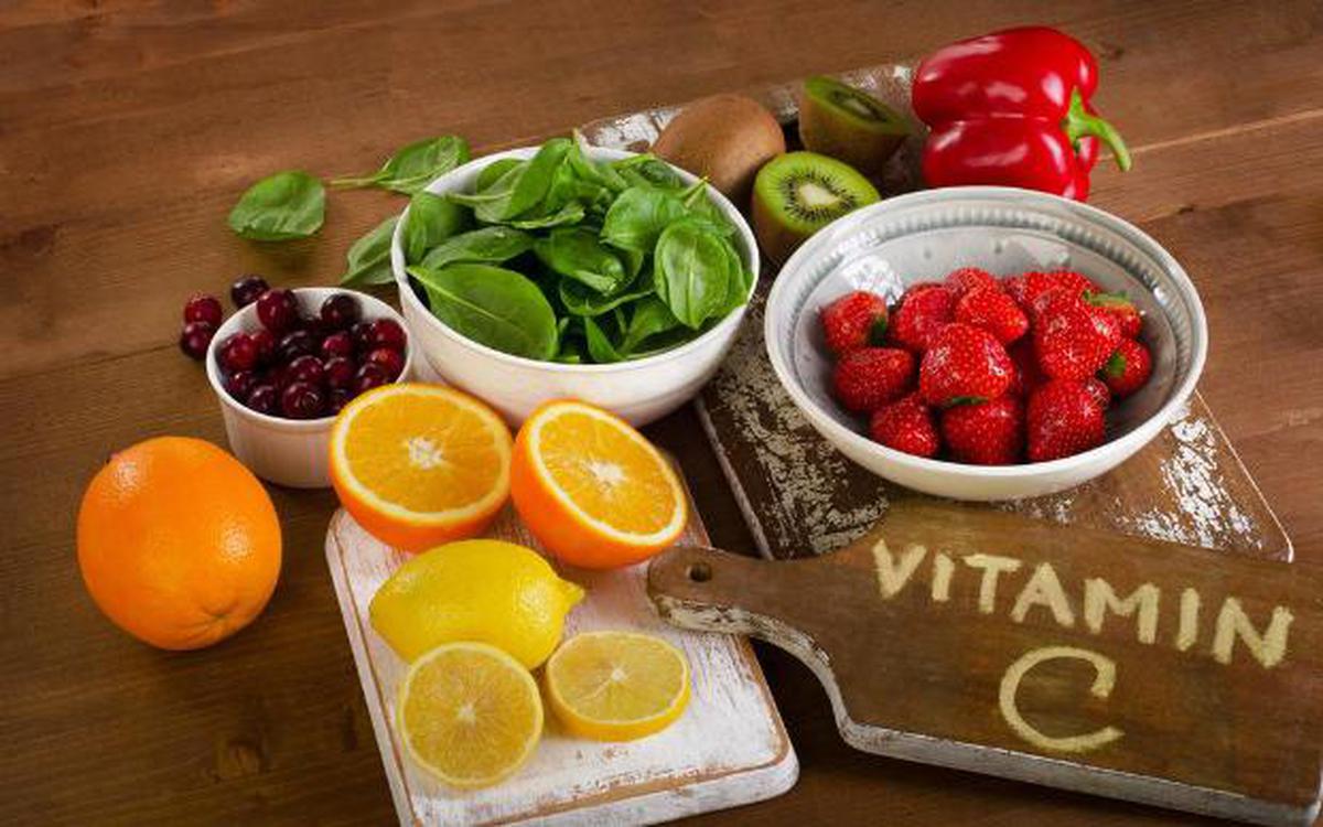 Vitamin C có trong rau quả tự nhiên